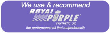 We recommend ROYAL PURPLE SYNTHETIC OIL